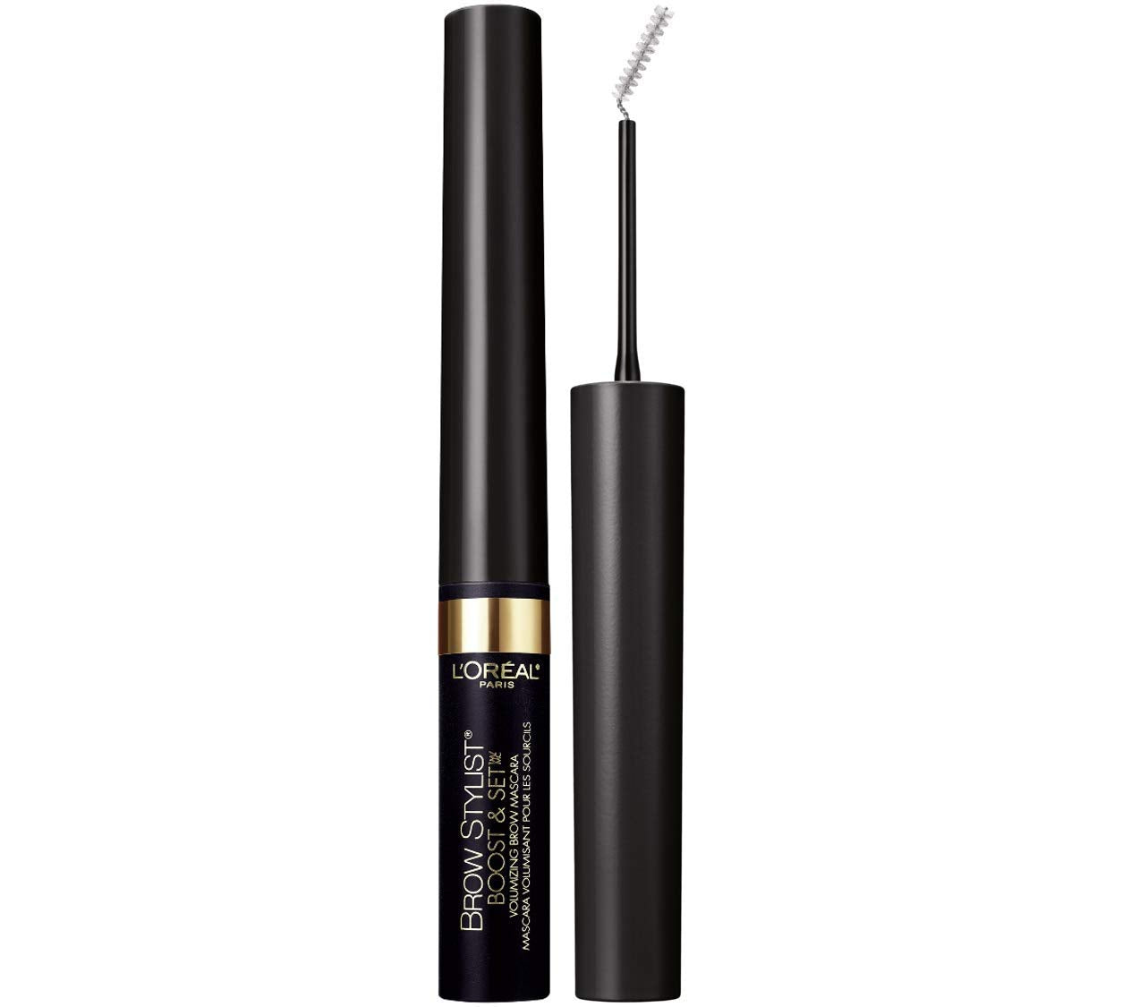L'Oreal Paris Cosmetics Brow Stylist Boost and Set Brow Mascara, Clear, 0.1 Fluid Ounce