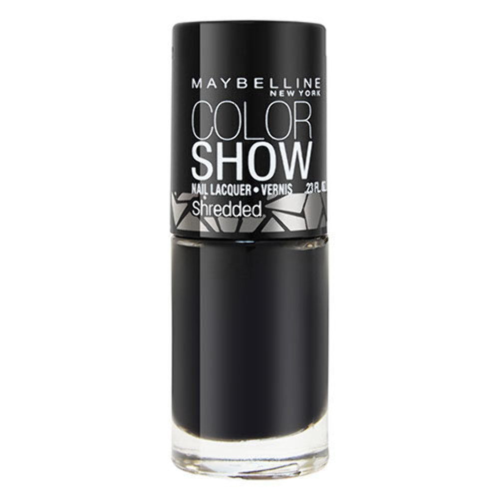 Maybelline Color Show Shredded Nail Lacquer - Carbon Frost - 0.23 oz Beauty & Personal Care MAYBELLINE