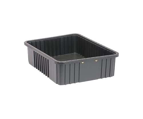 Quantum Storage Systems ESD Divider Box,22-1/2x17-1/2x6 In,Black