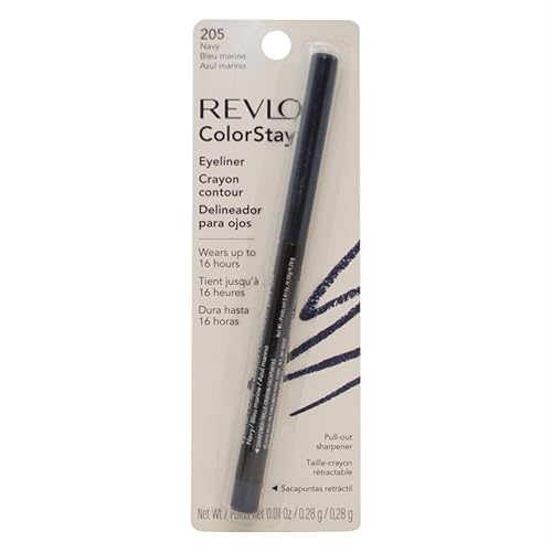 ColorStay Eyeliner Pencil #205 Navy by Revlon for Unisex 0.01 oz Eyeliner Pencil
