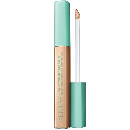 Almay Clear Complexion Concealer, Matte Finish with Salicylic Acid and Aloe, Oil Free, Hypoallergenic, Cruelty Free, Fragrance Free, Dermatologist