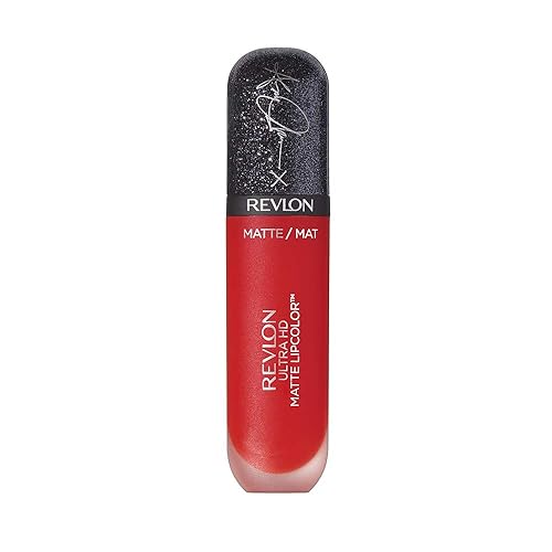 Revlon Ashley Graham Never Enough Lip Collection x Ultra HD Matte Lipcolor - 004 Red Affair