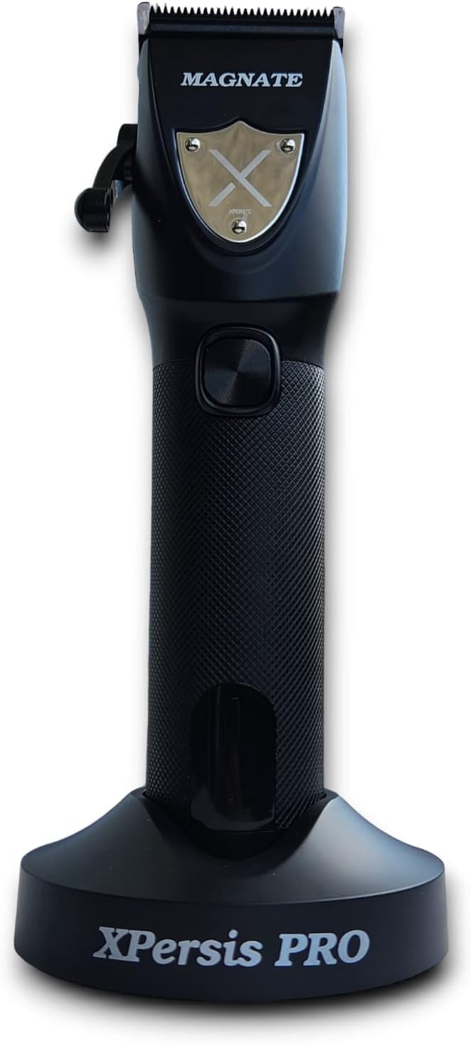 XPERSIS PRO Magnate DLC Fade Blade Hair Clippers for Mens,Barbers Professional Cordless Hair Clippers + Cordless Hair Trimmers Brushless and DLC Blade Beauty and Personal Care XPERSIS