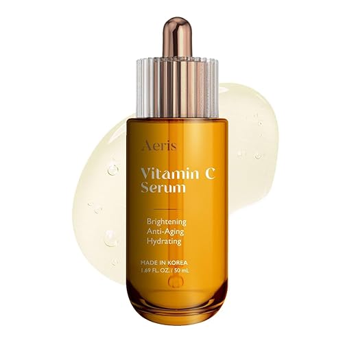 Aeris Vitamin C Face Serum - Hydrating & Revitalizing Formula For Dark Spots, Uneven Tone & Fine Lines - Dermatologist Tested, Anti-Aging, Korean