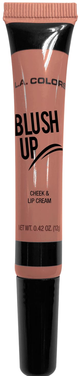 L.A. COLORS Blush Up Cheek & Lip Cream, Nude Glow CBL545