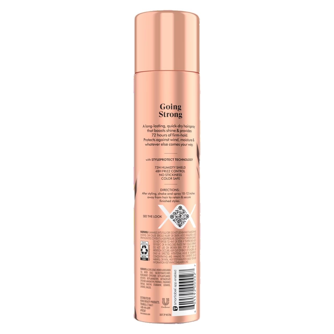 Nexxus Maxximum Styling and Finishing Mist Aerosol Hair Spray, 10 Ounce - 4 per case.