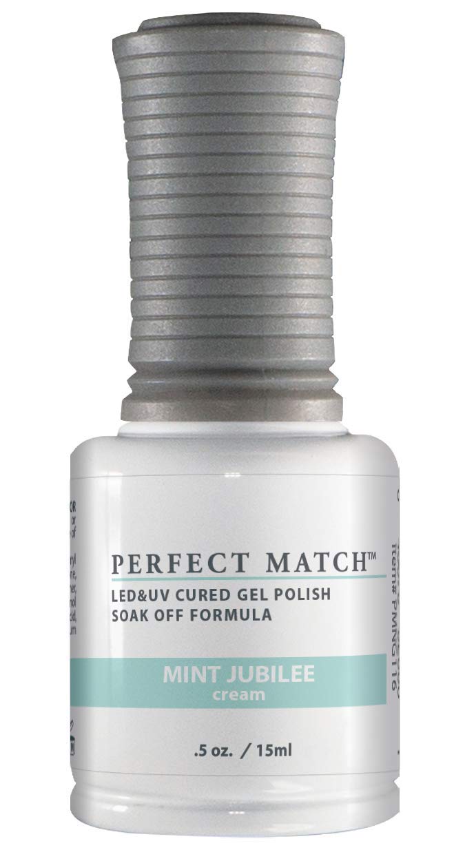 LeChat Perfect Match Gel Polish, Mint Jubilee, 0.5 Fl Oz (PMS116) Beauty & Personal Care LECHAT
