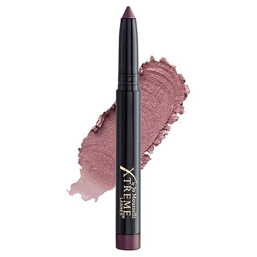 Xtreme Lashes Glideshadow Long Lasting Eyeshadow Stick, Mauve, Satin Finish, Lightweight Cream to Powder Makeup, No Fallout, Lash Extension Safe
