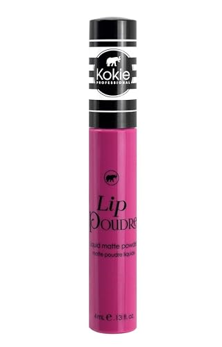 Kokie Cosmetics Lip Poudre Liquid Lip Powder, Charmed, 0.13 Fluid Ounce