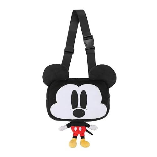 Disney Mickey Mouse 9.5" Festie Bestie Plush Crossbody Hand Bag