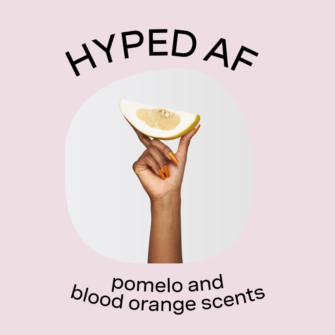 Addison Rae Fragrance Hyped - Woody Citrus Scent - Perfumes for Women with Mandarin, Blood Orange, Pomelo - Long Lasting Body Spray for Women- 3.4 oz