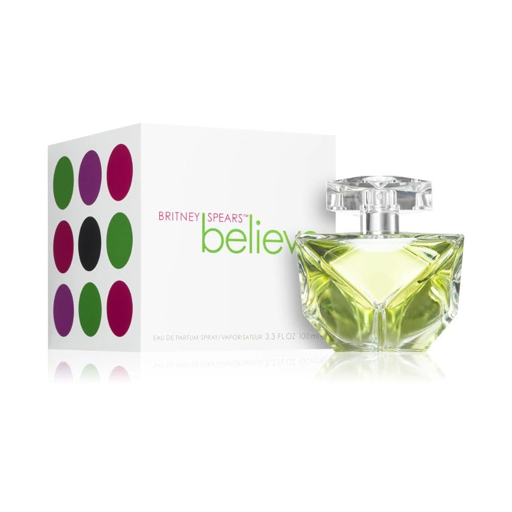 Britney Spears Believe, Eau De Parfum EDP Spray for Women, 3.3 Fl Oz