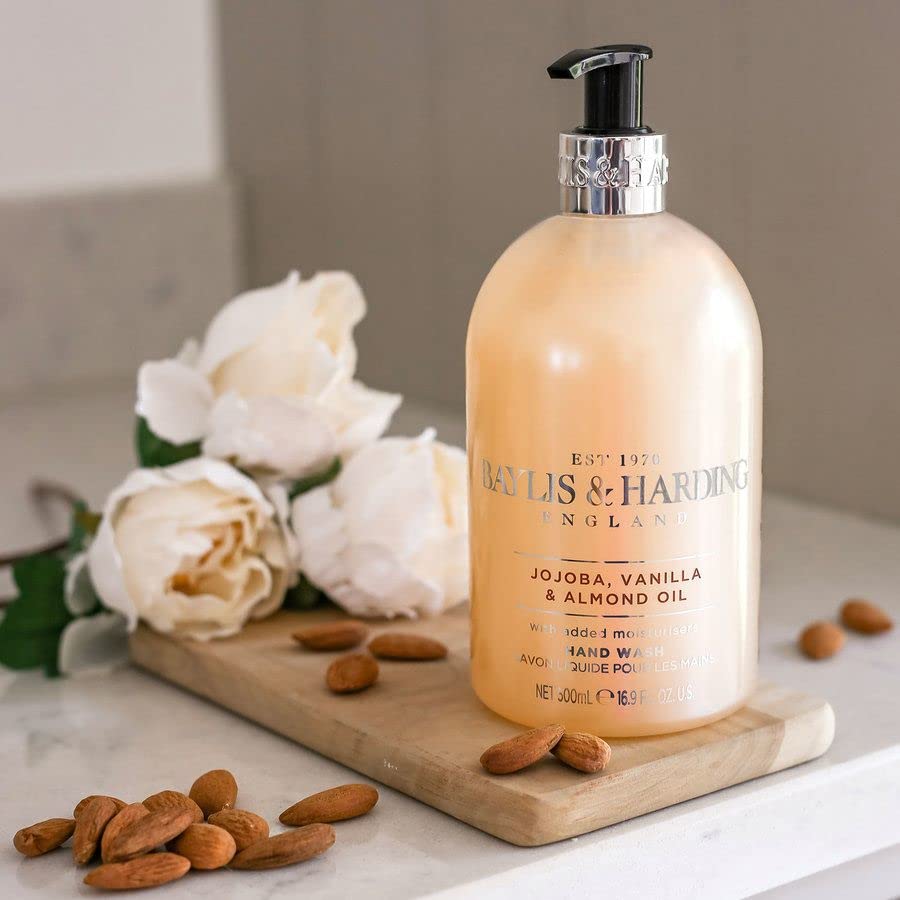Baylis & Harding 500Ml Hand Wash Sweet Jojoba, Silk & Almond