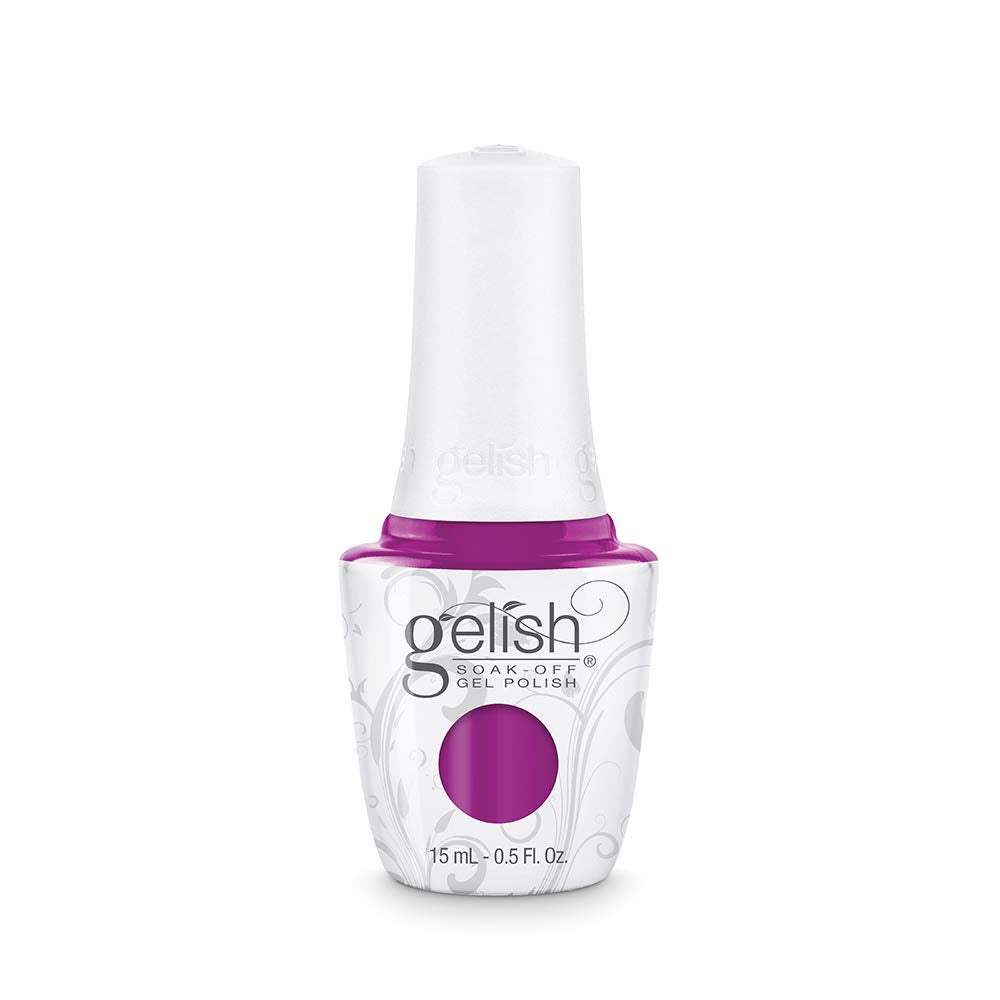 Gelish Soak-Off Gel Polish - 15mL TPO-Free, Long-Lasting, Vibrant Color, Professional Quality, High Shine, Chip-Resistant (Tahiti Hottie)