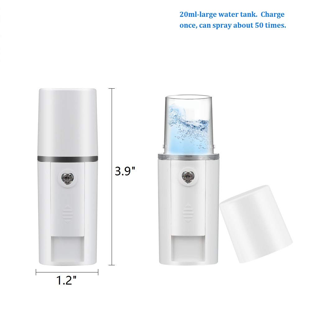 Nano Facial Mister Portable Mini Face Mist Handy Sprayer Automatic Eyelash Extensions Cool Facial Steamer
