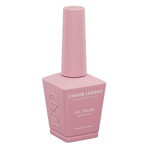 Chaun Legend UV Gel Nail Polish, 0.5 Ounce Long Lasting Salon Quality, Bubble Free Professional Manicures, Quick Dry High Shine, Luscious LG5007 (soft Beauty & Personal Care Chaun Legend Professional Nails