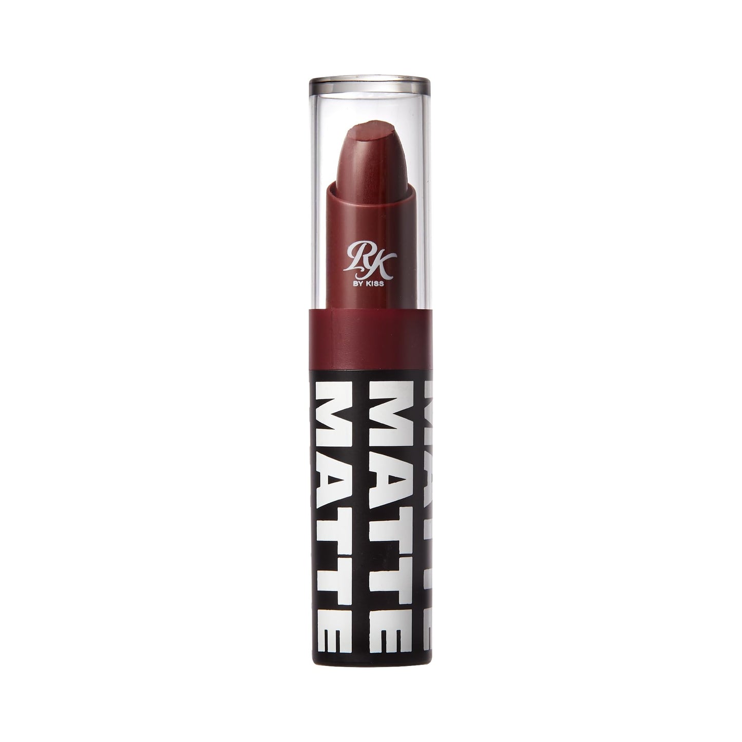 Ruby Kisses Lipstick, Matte Finish, Long-Lasting, Highly Pigmented, Smooth Apply, Full Coverage Lip Color Makeup (Sinful Red)
