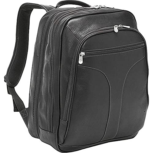 Piel Leather Checkpoint Friendly Urban Backpack, Black, One Size