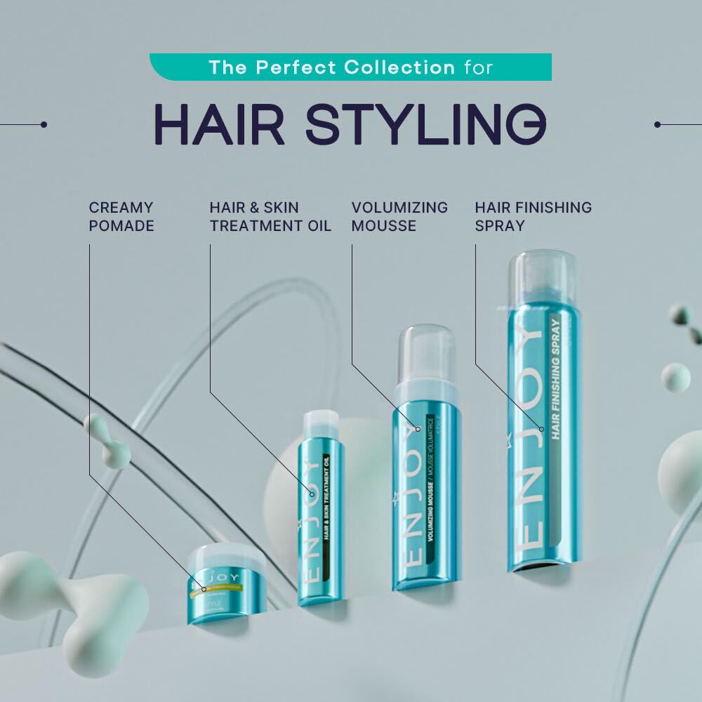 Enjoy Texture, Strong Enduring Hold Styling Wax for Separation and Definition, Versatile Professional Control for All Hair Types, 2.0 Oz