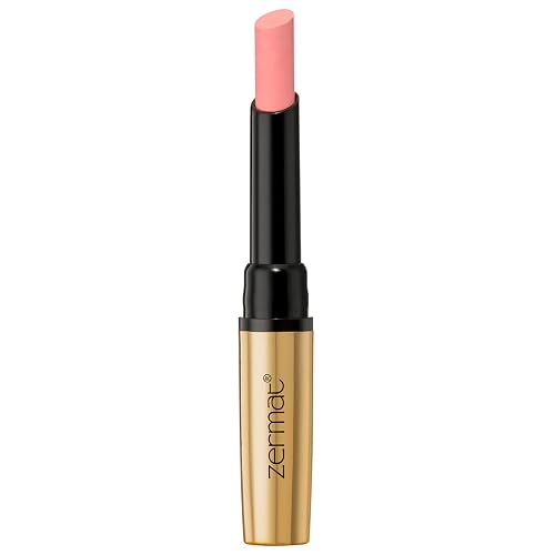 Zermat Eleganzza Reflex Long-Lasting Lipstick, Fabulous Almendra Shade, Moisturizing Formula, 8 Hour Wear, 0.06 Oz