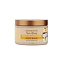 Hair Mask by Creme of Nature, Pure Honey, Coconut Oil and Shea Butter Formula, Moisture Replenish & Strength, 11.5 Oz