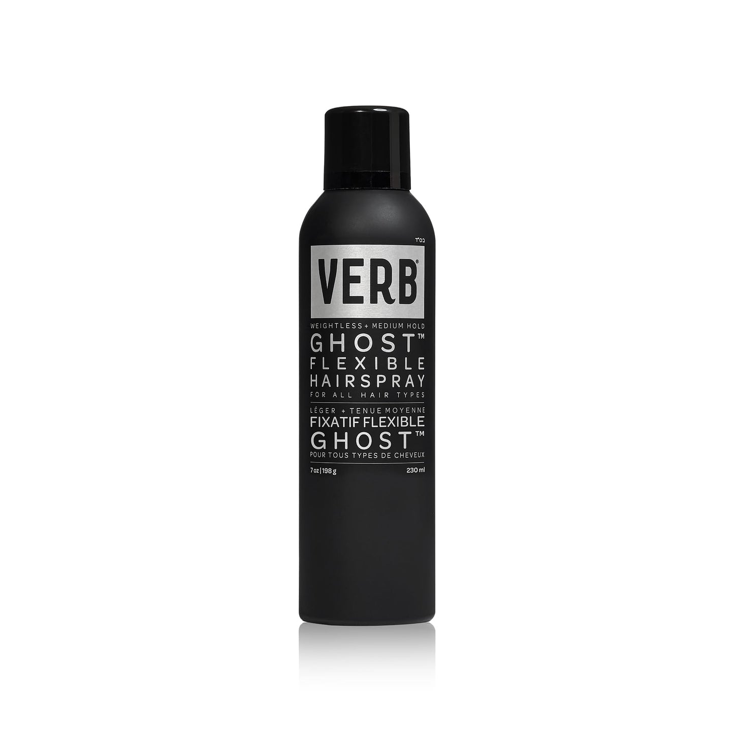 VERB Ghost Flexible Hairspray - Weightless Medium Hold - Infused with Moringa Oil - Anti-Frizz + Promotes Radiant Shine - for All Hair Types, 7 oz