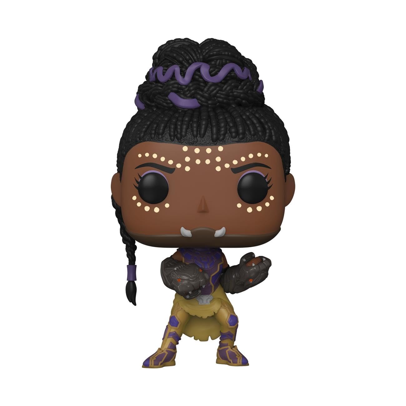 Funko Pop! & Tee: Marvel - Black Panther Shuri - Large - (L) - T-Shirt, T-Shirt - Clothes with Vinyl Figure Collectible - Gift Idea - Toys and Short…