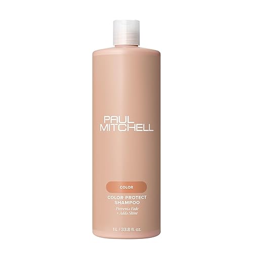 Paul Mitchell Color Protect Shampoo, Prevents Fade + Adds Shine, For Color-Treated Hair, 33.8 fl. oz