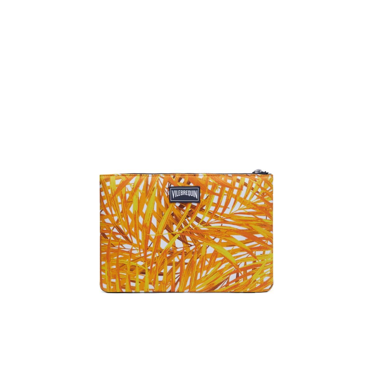 Unisex Neoprene Pouch Palm Leaves, Mango, T.U., T.U., Mango