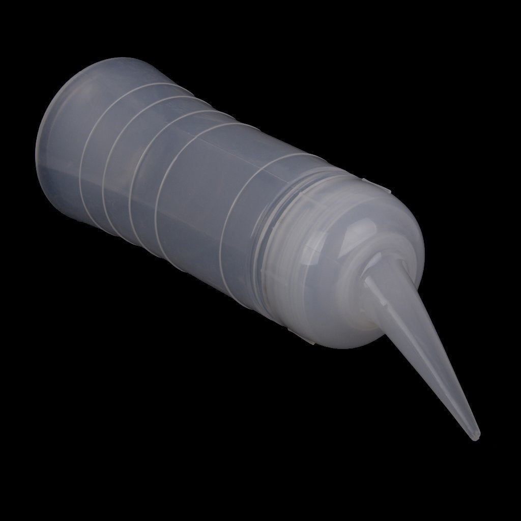 Inzopo 120ml Salon Hair Color Applicator Bottle Hairdressing Measuring Tool