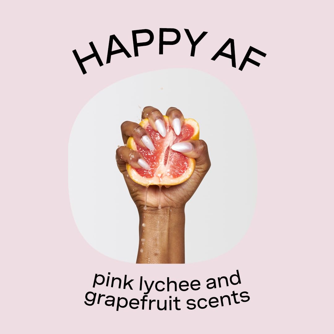 Addison Rae Fragrance Happy - Perfume for Women - Fruity Floral Scent - Pink Lychee and Red Grapefruit - Vegan, Cruelty Free - 3.4 oz