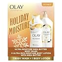 Olay Holiday Moisture Gift Pack - Ultra Moisture Body Wash & Ultra Rich Moisture Lotion with Shea Butter