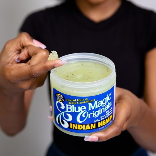 Blue Magic Indian Hemp Conditioner, 12 Ounce (BLMIND)