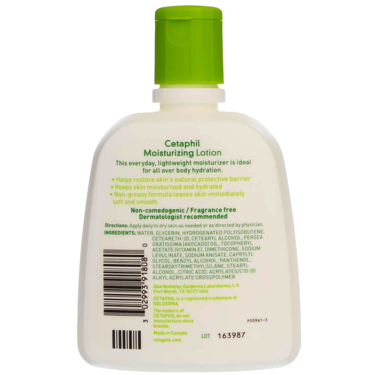 Cetaphil Moisturizing Lotion, 8 Fl oz (Pack of 3), Hydrating Moisturizer For All Skin Types, Instant Hydration lasting up to 24 Hours, Non-Greasy