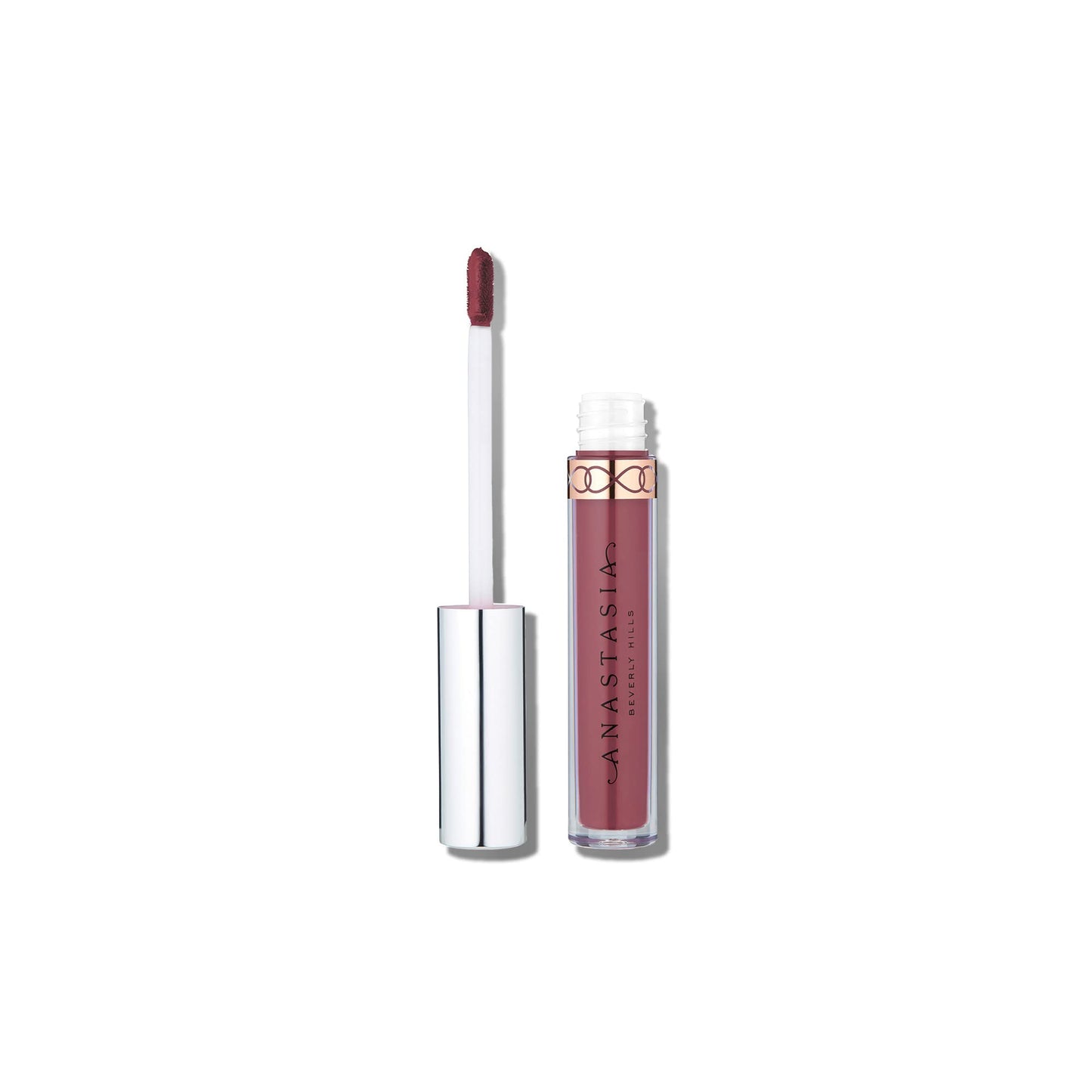 Anastasia Beverly Hills Liquid Lipstick - Full-Pigment Long-Wearing Matte Liquid Lip Color with Smudge-Resistant Comfortable Wear for Bold Defined Lips - Dusty Rose