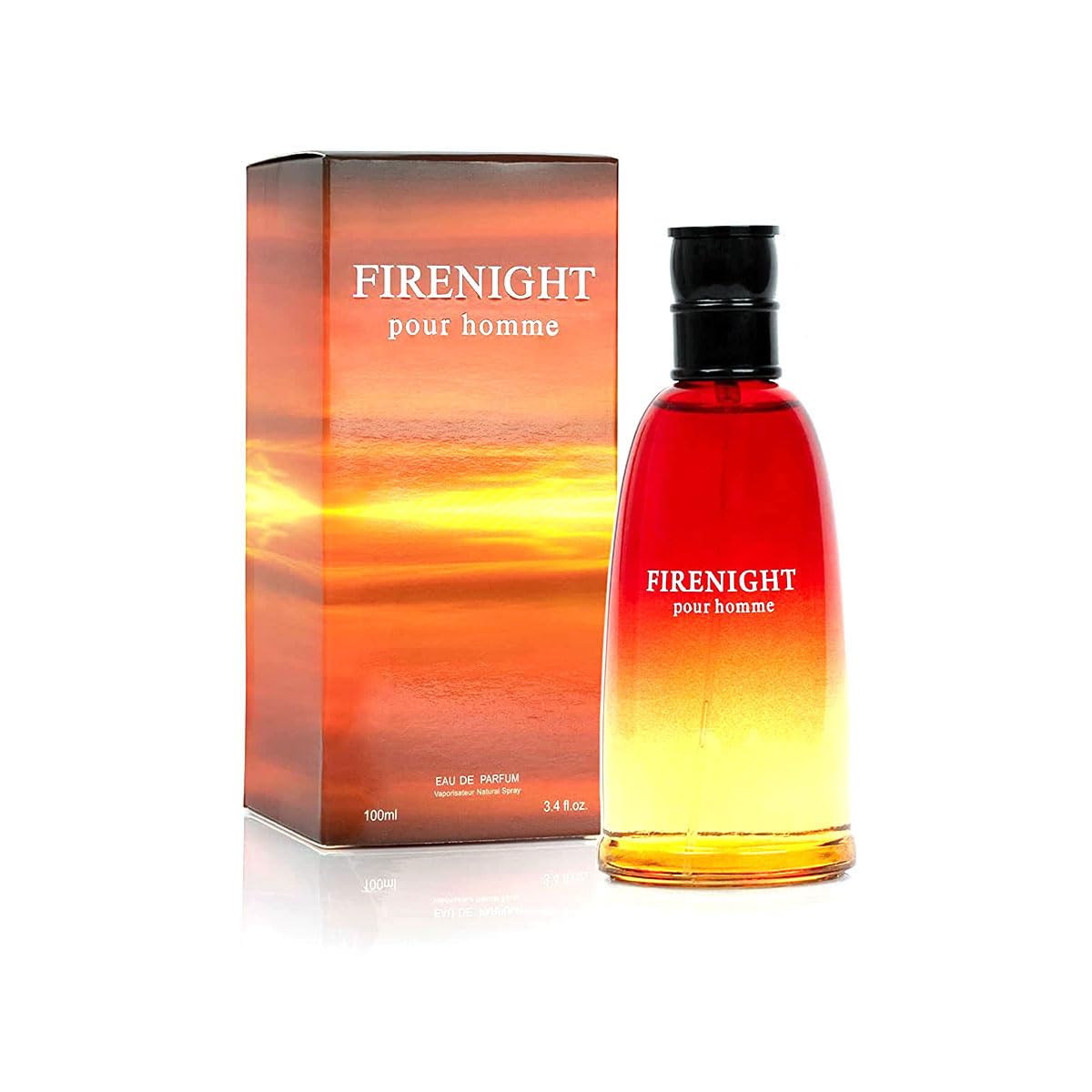 CEROD Secret Plus Firenight and Savannah Kit Cologne for Men/Eau de Parfum Natural Spray Vaporizateur 3.4 oz 100 ml / FL1383, FL1291, PMS-6063-KIT