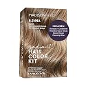 Madison Reed Radiant Hair Color Kit - 8.5NNA Dark Neutral Blonde (Lusia Blonde), Permanent Hair Dye for Resistant Grays, 100% Gray Coverage | PPD-Free