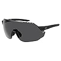 Under Armour UA Halftime Shield Sunglasses, Matte Black Frame w/ Gray Lenses