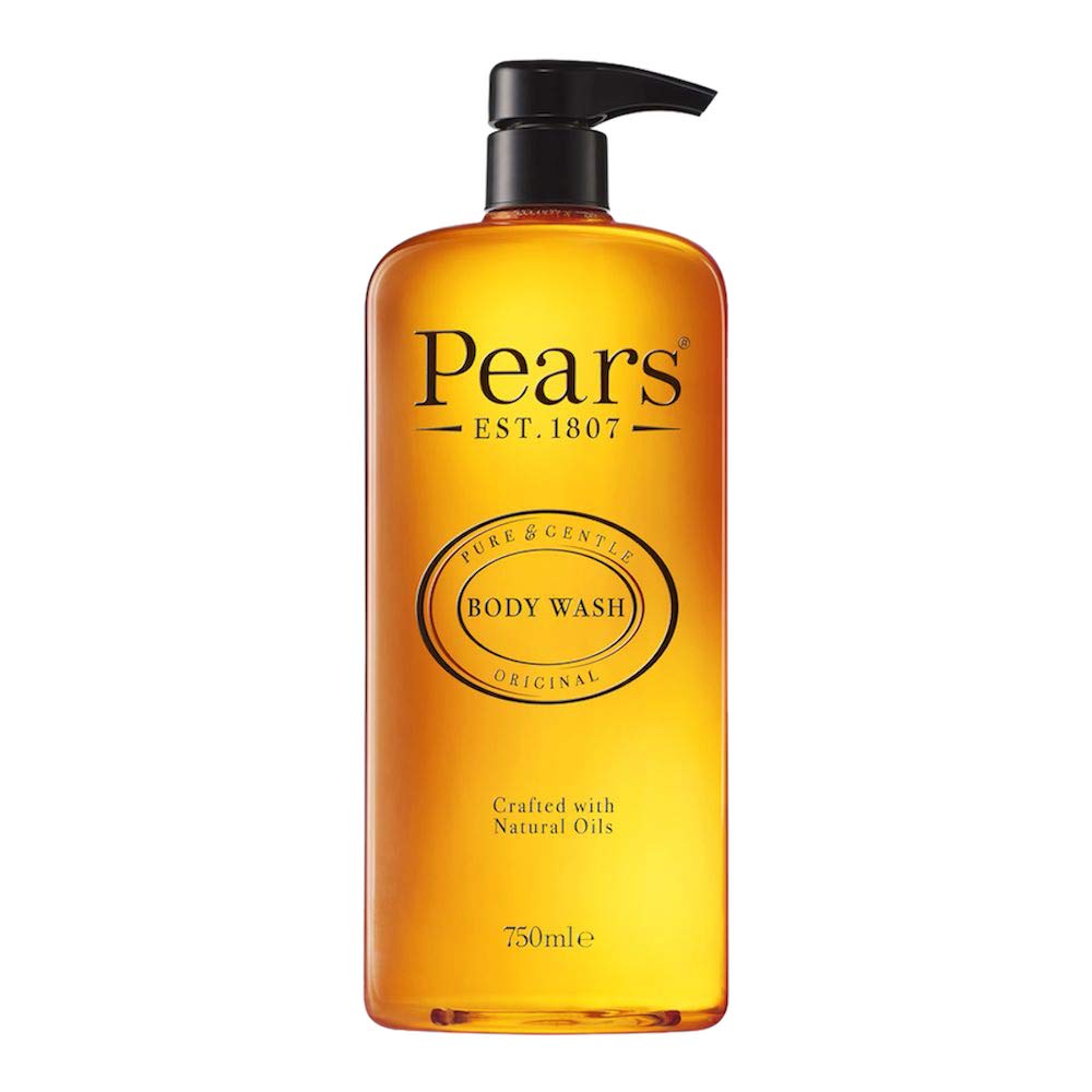 PEARS Pure & Gentle Gel Doccia 750ml | Originale | Realizzato con Oli Naturali e Senza Sapone | Idratazione Nutriente ed Estratti Naturali