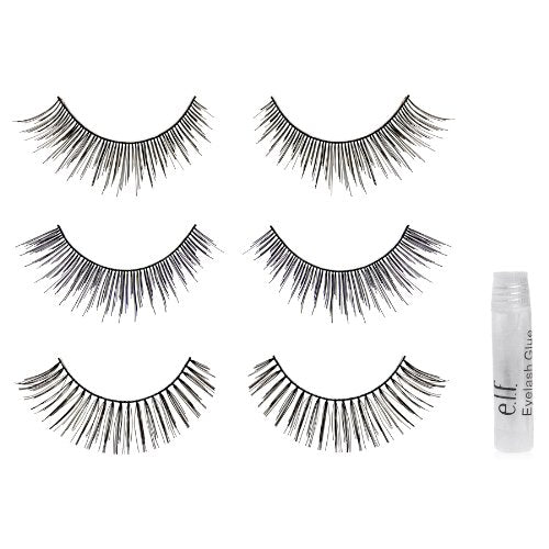 e.l.f. 3 Piece Vol 2 Eyelash Set, 0.99 Ounce