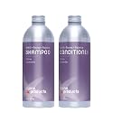 Plaine Products Eco-Friendly Shampoo and Conditioner Set - Citrus Lavender - Sulfate/Paraben/Phthalate Free, 16oz (Refill Bottles - No Pumps)