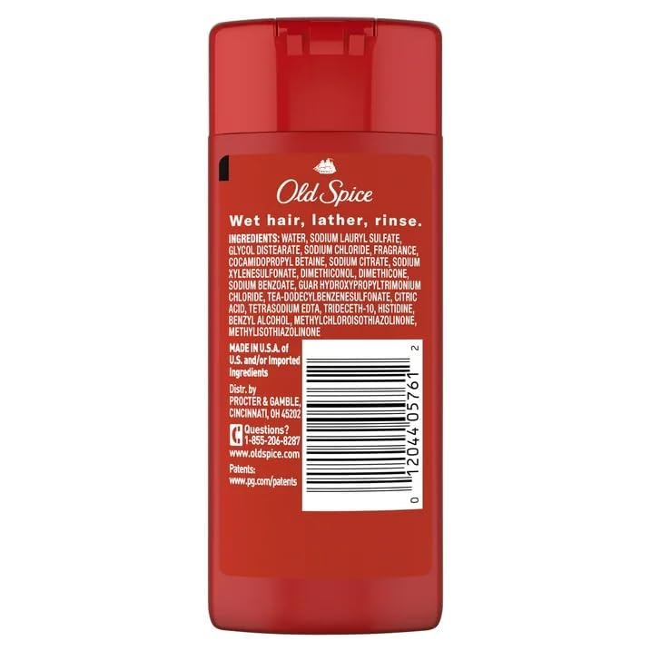 Old Spice Swagger 2-in-1 Shampoo & Conditioner And Body Wash for Men, Cedarwood & Lime Scent, Travel Size Bottle, 3 fl oz Each (4 Piece Set)