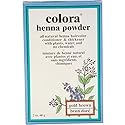 Colora Henna Powder Hair Color Gold Brown 2 Ounce (59ml) (6 Pack)