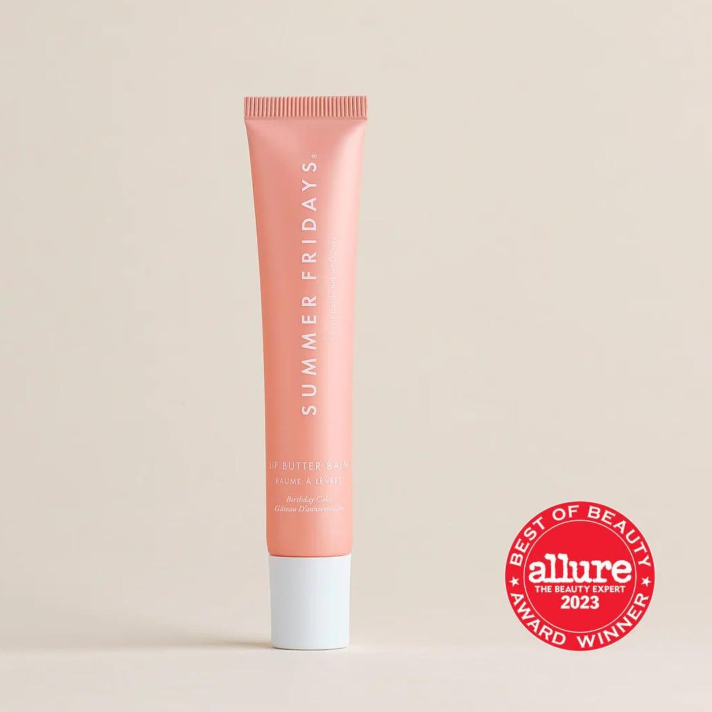 Summer Fridays Tinted Lip Butter Balm - Conditioning Vegan Lip Balm for Instant Moisture, Shine & Hydration - Softening & Soothing Skincare - Birthday