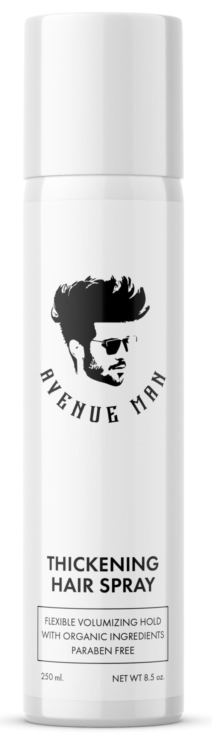 Avenue Man Hair Thickening Spray for Men - Professional Volumizing & Strong Hold Texturizing Spray for Men - Humidity Resistant & Easy Rinse Formula