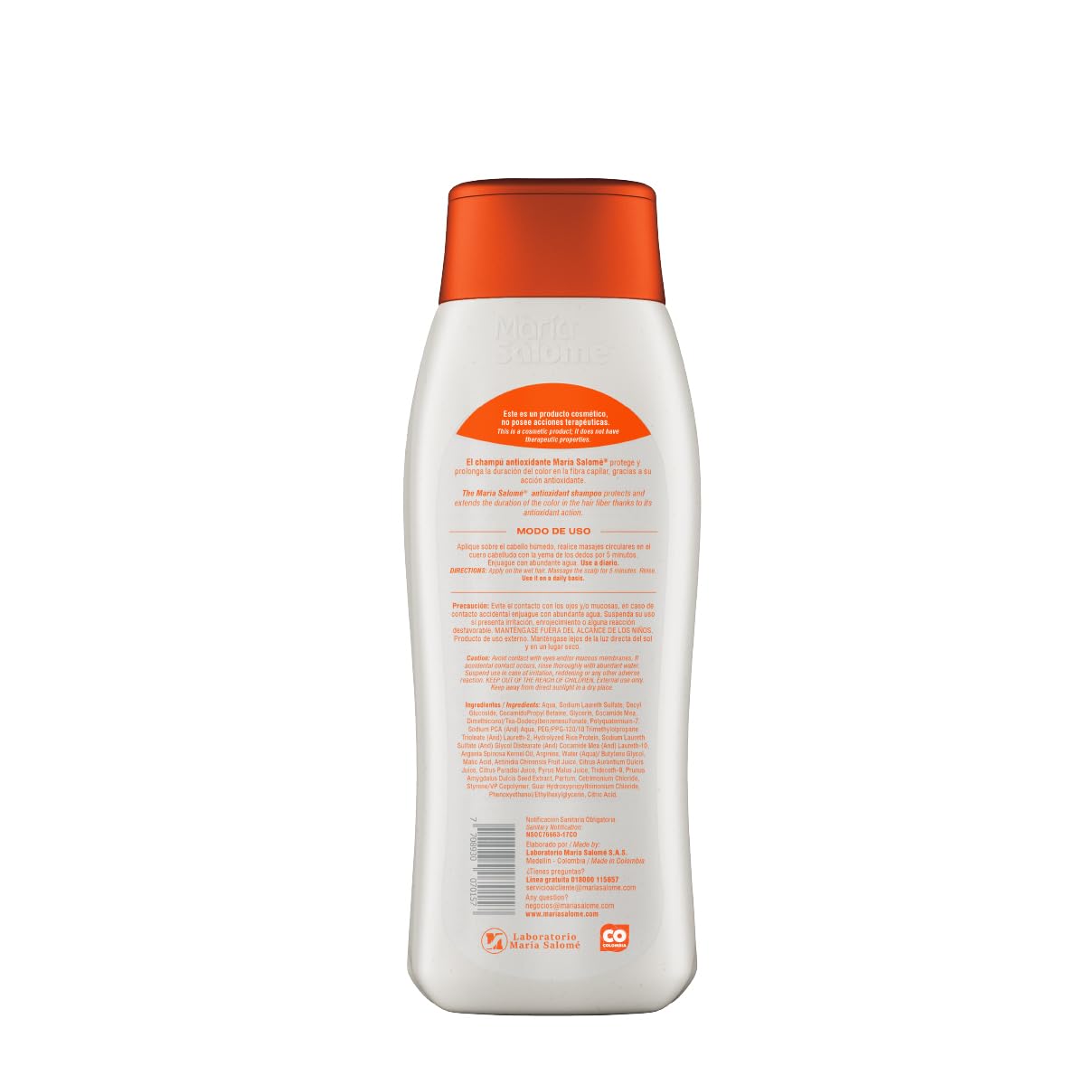 María Salomé Maria Salome Color Care protection Kit for Dyed, Bleached or Chemically treated Hair - Shampoo 13.5 fl.oz. + Conditioner 13.5fl.oz