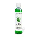 STAR CARE 100% All Natural Aloe Vera Gel (8oz) Multi-Use Soothing & Hydrating Gel for Face, Body, and Hair - Cooling After Sun Relief for Dry