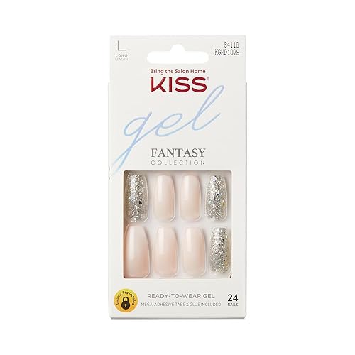 KISS Gel Fantasy Sculpted Nails- FRIENDS