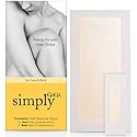 Simply GiGi Ready-to-Use Hair Removal Kit - 12 Face Strips and 6 Body Strips