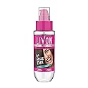 Livon Hair Serum for Men & Women | Frizz-free, stronger and shinier hair | Sulphate & Paraben free| For All Hair Types | Lightweight & Non Greasy